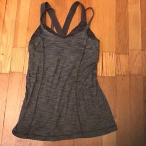 Lululemon built in bra tank high support